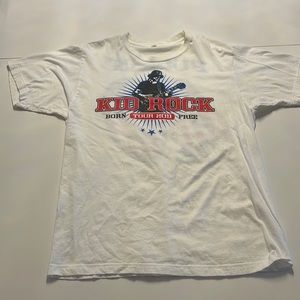 Vintage kid rock concert tee shirt